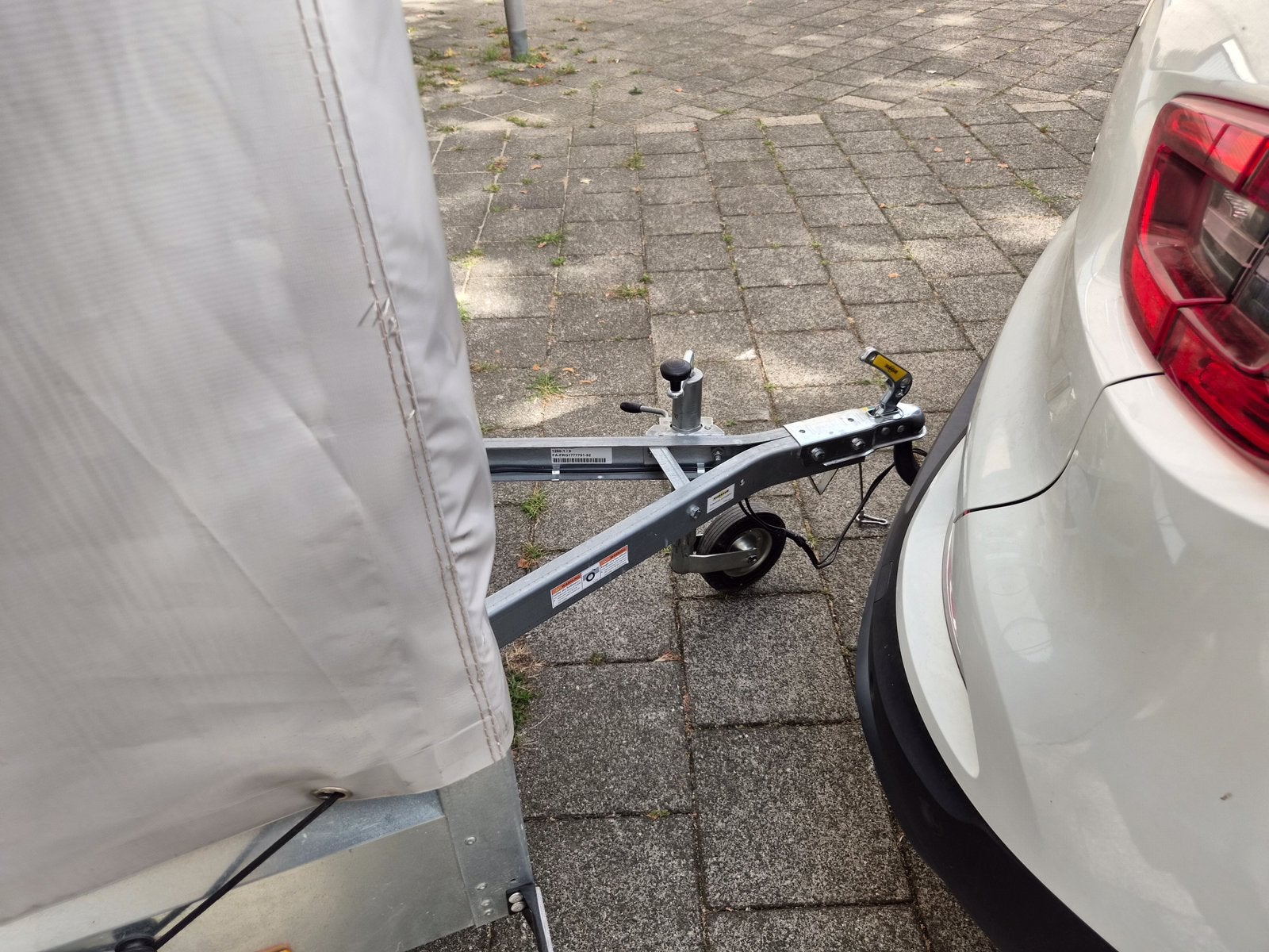 Aanhanger  Humbaur L 2m20 x B 1m15 x H 1m10, Auto diversen, Aanhangers en Bagagewagens, Ophalen, Gebruikt