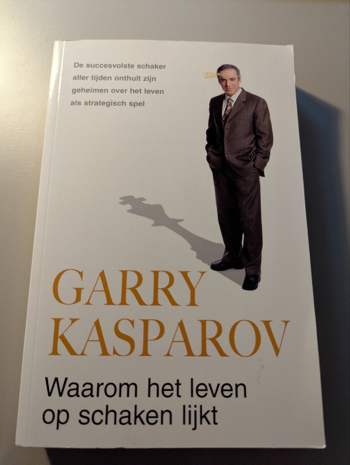 G. Kasparov - Waarom het leven op schaken lijkt (2007), Gelezen, Ophalen of Verzenden, G. Kasparov, Denksport