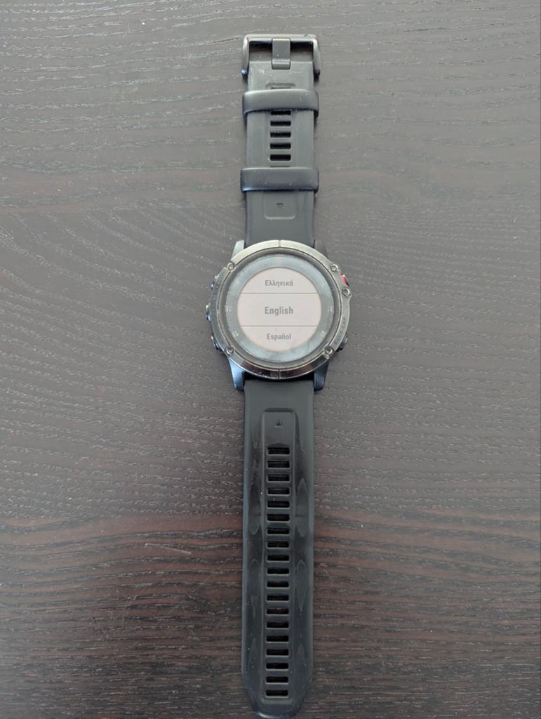 Garmin Fenix 5x plus 51mm saphire, Gebruikt, Zwart, Garmin, Ophalen of Verzenden