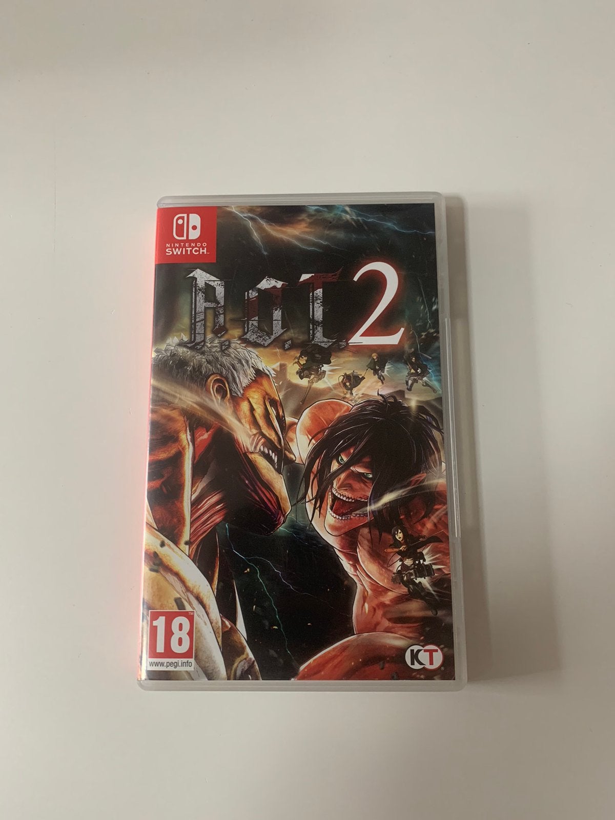 Attack On Titan 2 Final Battle | Nintendo Switch, Spelcomputers en Games, 1 speler, Ophalen of Verzenden, Zo goed als nieuw, Vanaf 3 jaar