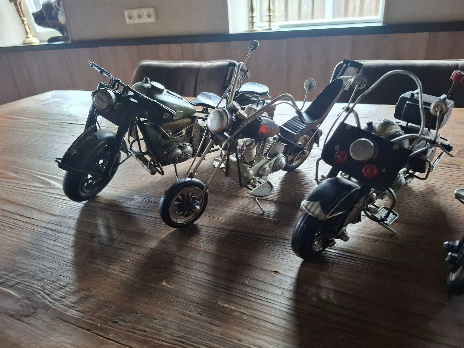 Harley, Indian en meer.  Mooie collectie 13 stuks, Ophalen of Verzenden, Overige schalen, Onderdeel