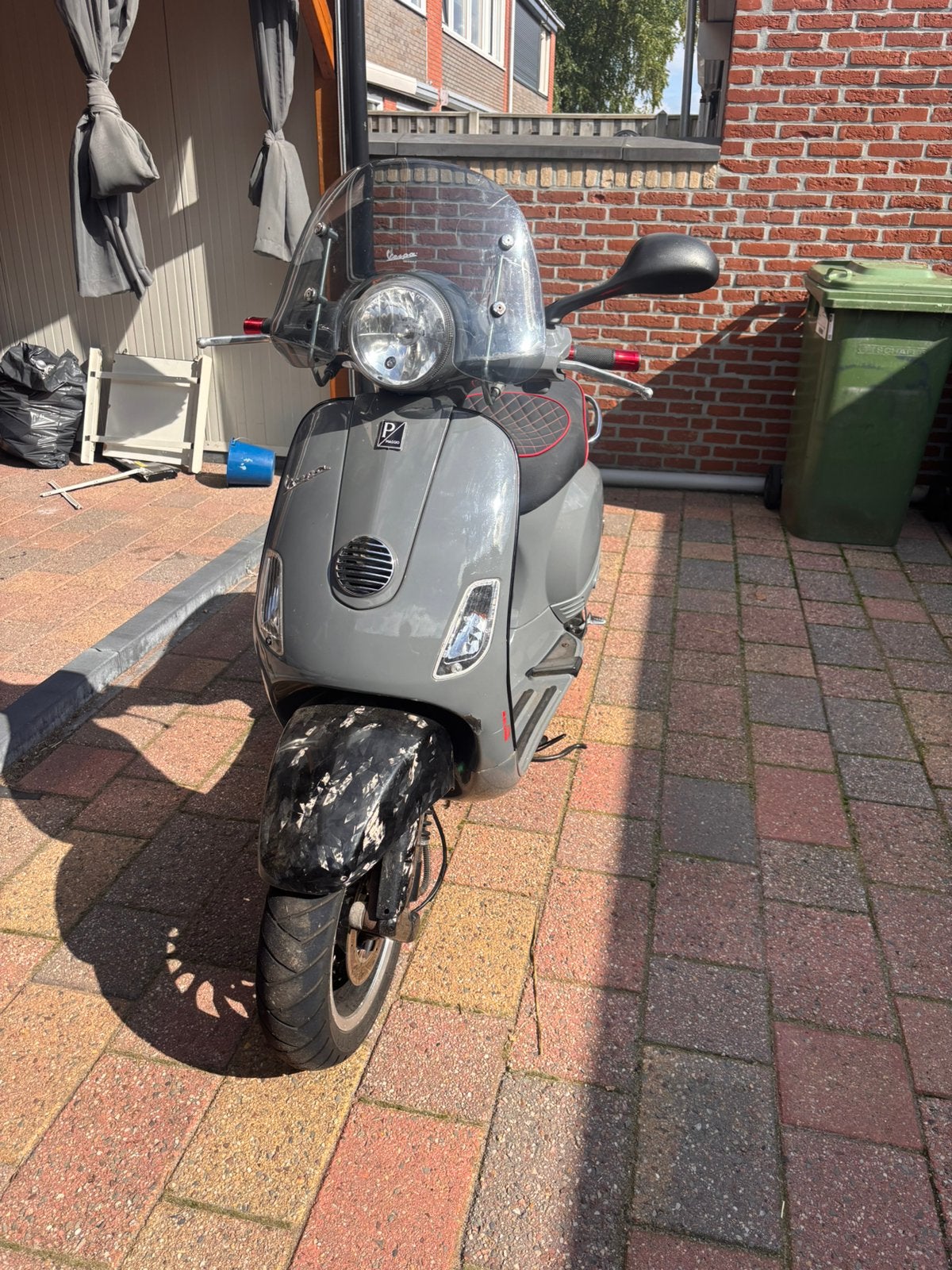 Vespa LX 70cc 2T Nardo Grey, Ophalen, Gebruikt, Overige modellen, Maximaal 45 km/u