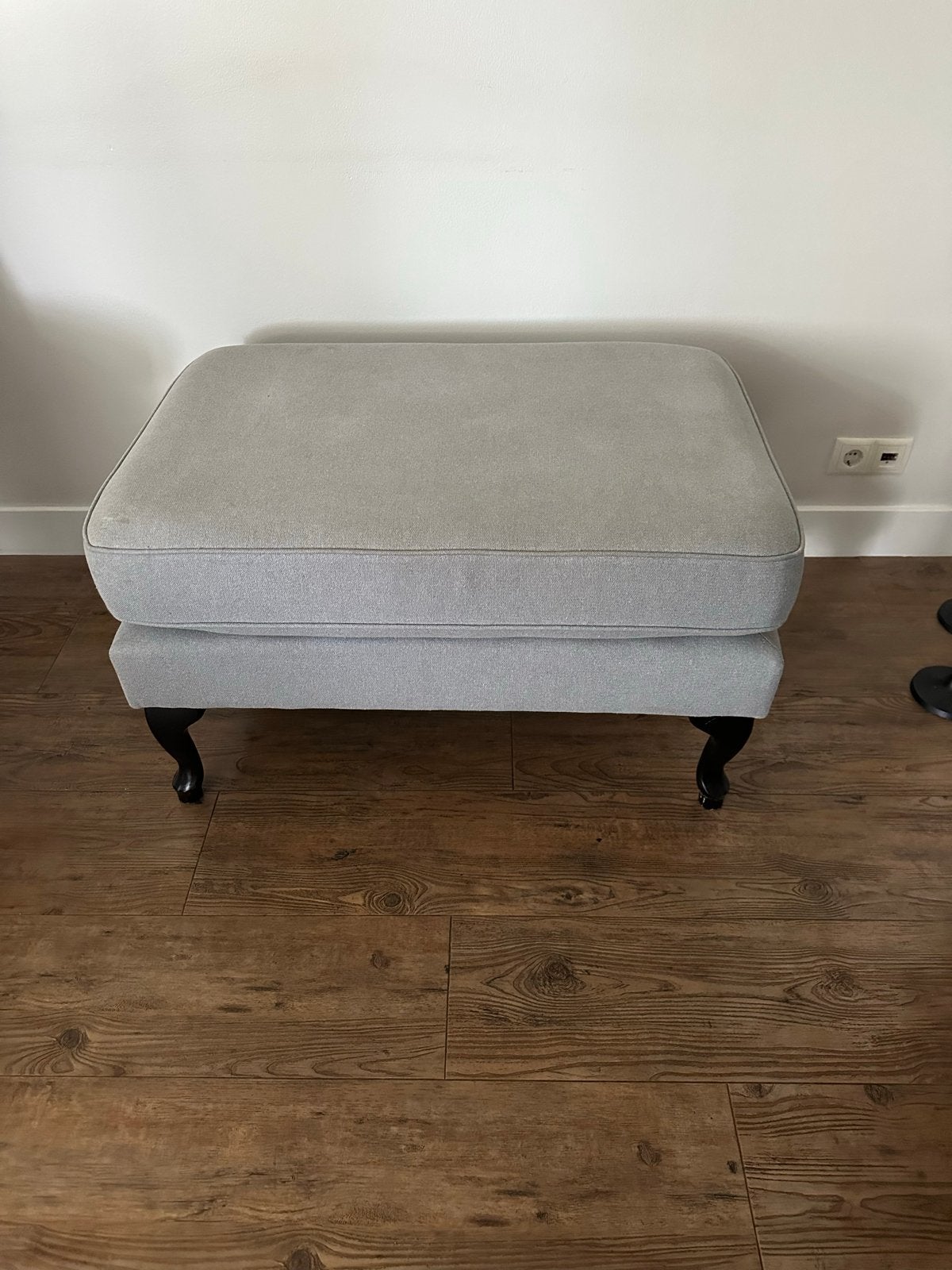 Grijze stevige hocker van Bocx interiors, Ophalen, Gebruikt