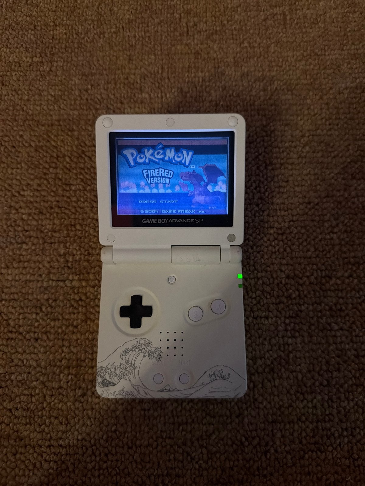 Gameboy Advance SP - Zonder games en oplader, Ophalen, Gebruikt