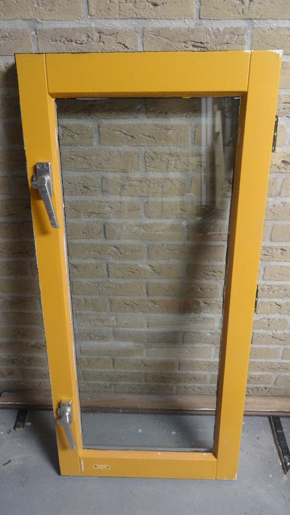 Hardhouten kozijnen: 52.5x112.5, 84x126 (2x), 81x126 (2x) cm, Doe-het-zelf en Verbouw, Deuren en Horren, Ophalen, Gebruikt, 80 tot 100 cm