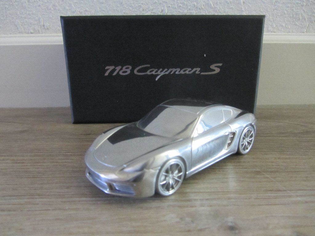 Porsche 718 Cayman S Presse Papier, Paperweight, Hobby en Vrije tijd, Modelauto's | 1:43, Ophalen of Verzenden, Nieuw, Auto, Overige merken