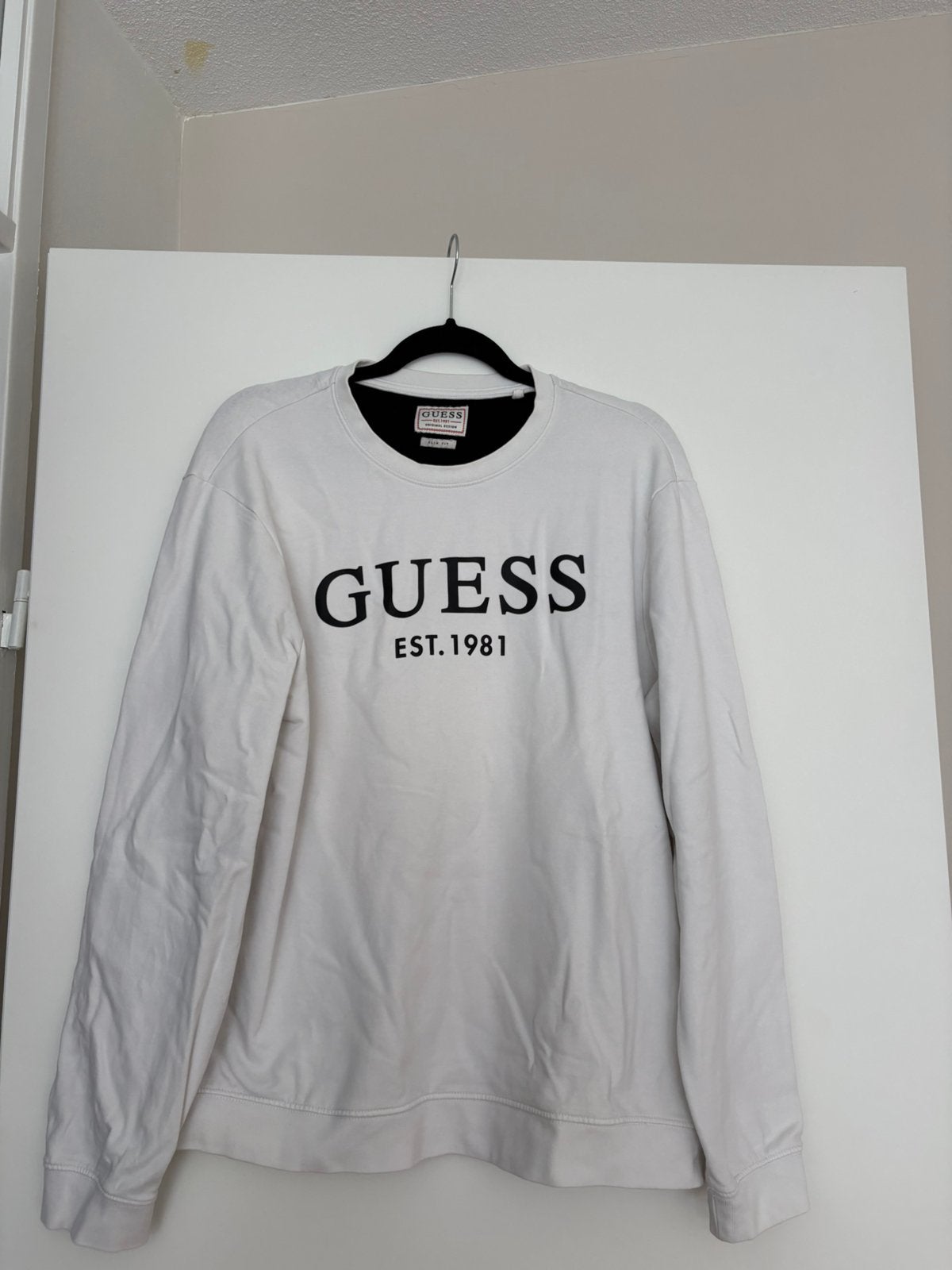 Guess sweater xl, Kleding | Dames, Ophalen of Verzenden, Gedragen, Maat 46/48 (XL) of groter, Wit