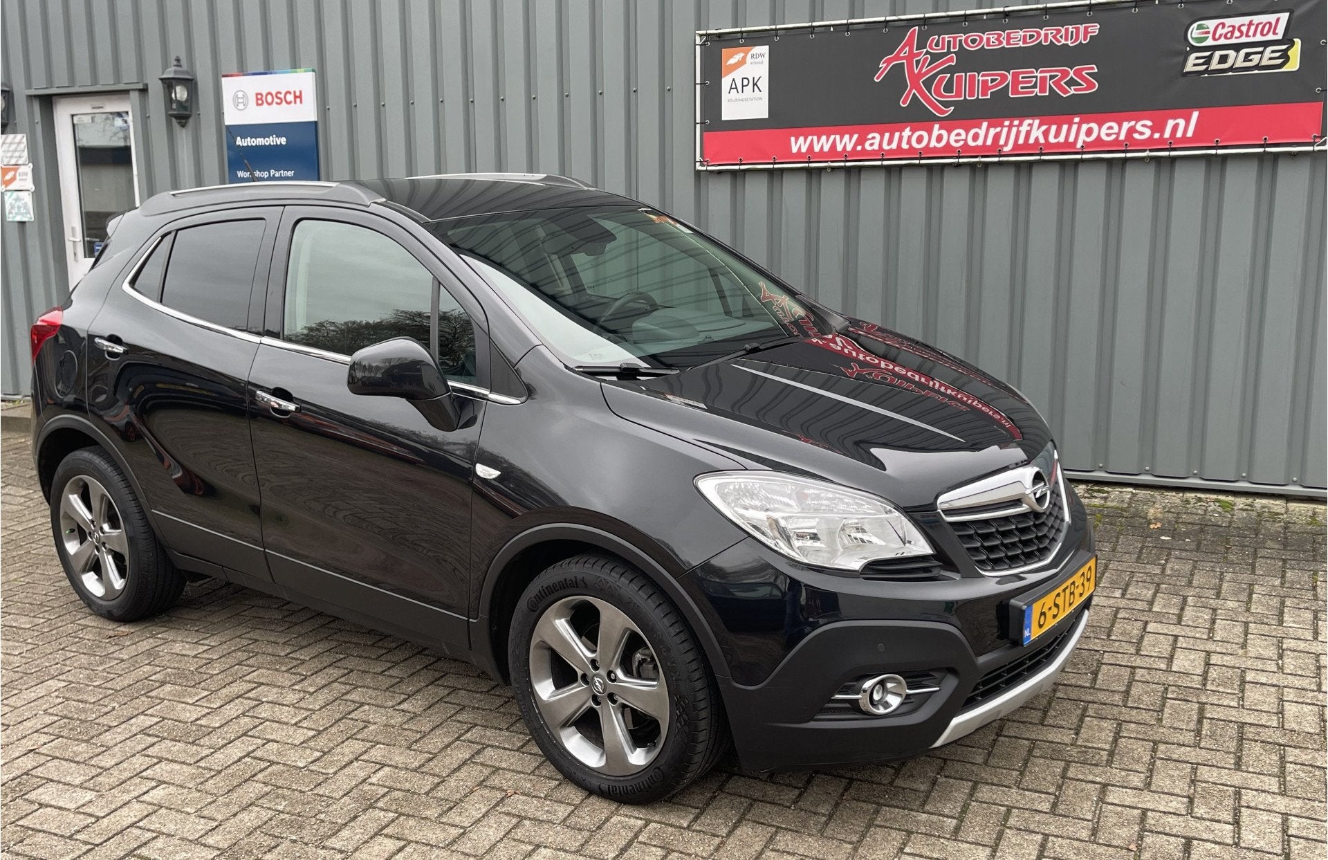 Opel Mokka 1.4 T Cosmo Nav.Clima.Pdc.Cruise.Trekhaak, Auto's, Opel, Voorwielaandrijving, Euro 5, Stof, Gebruikt