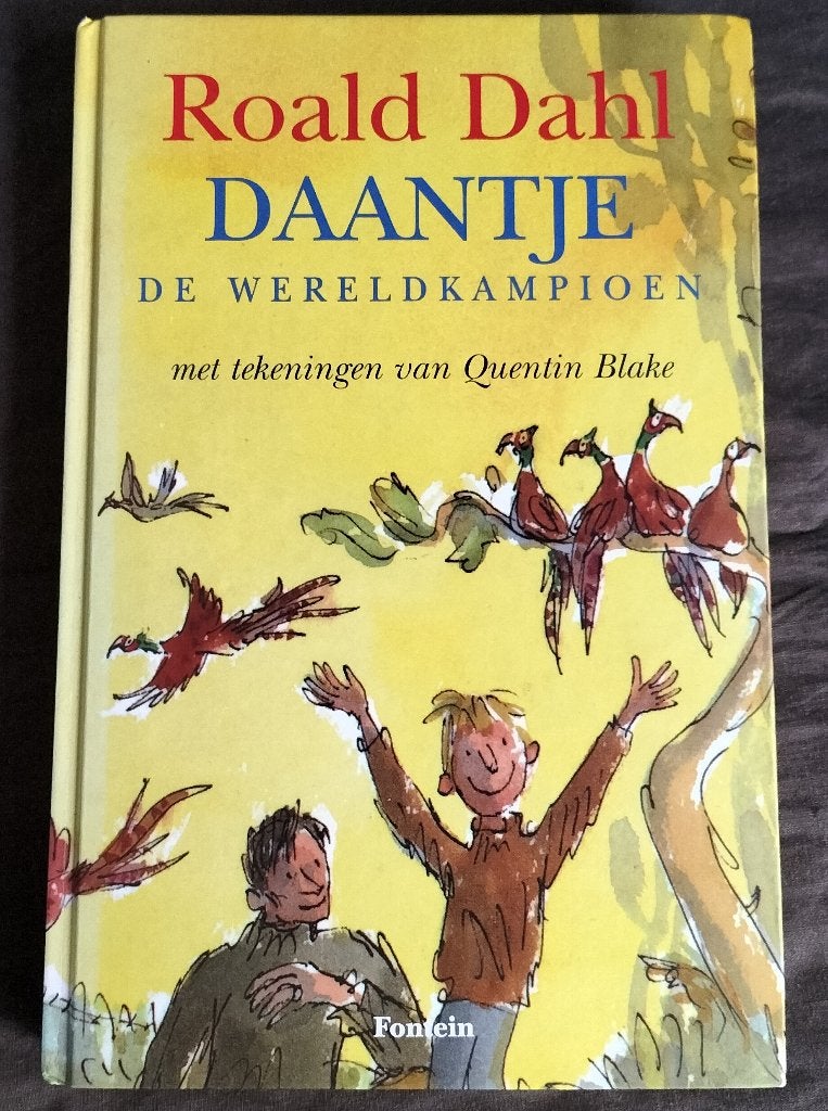 Roald Dahl - Daantje de wereldkampioen, Boeken, Ophalen of Verzenden, Zo goed als nieuw, Roald Dahl, Fictie algemeen