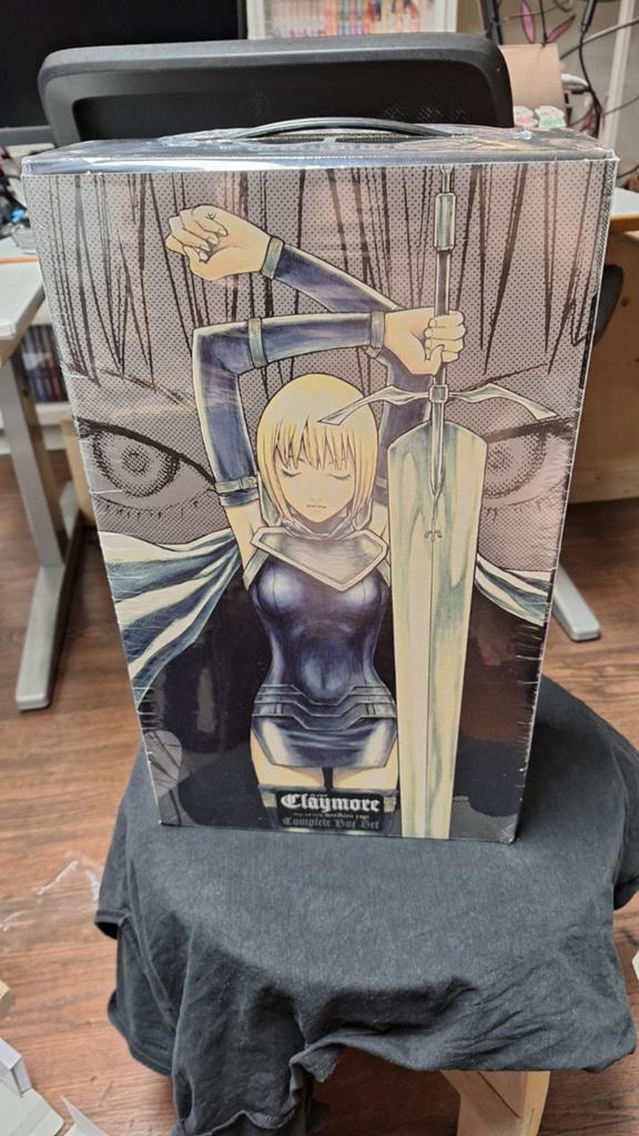 GESEALDE Claymore Complete Box Set Sealed, Ophalen, Nieuw, Norihiro Yagi