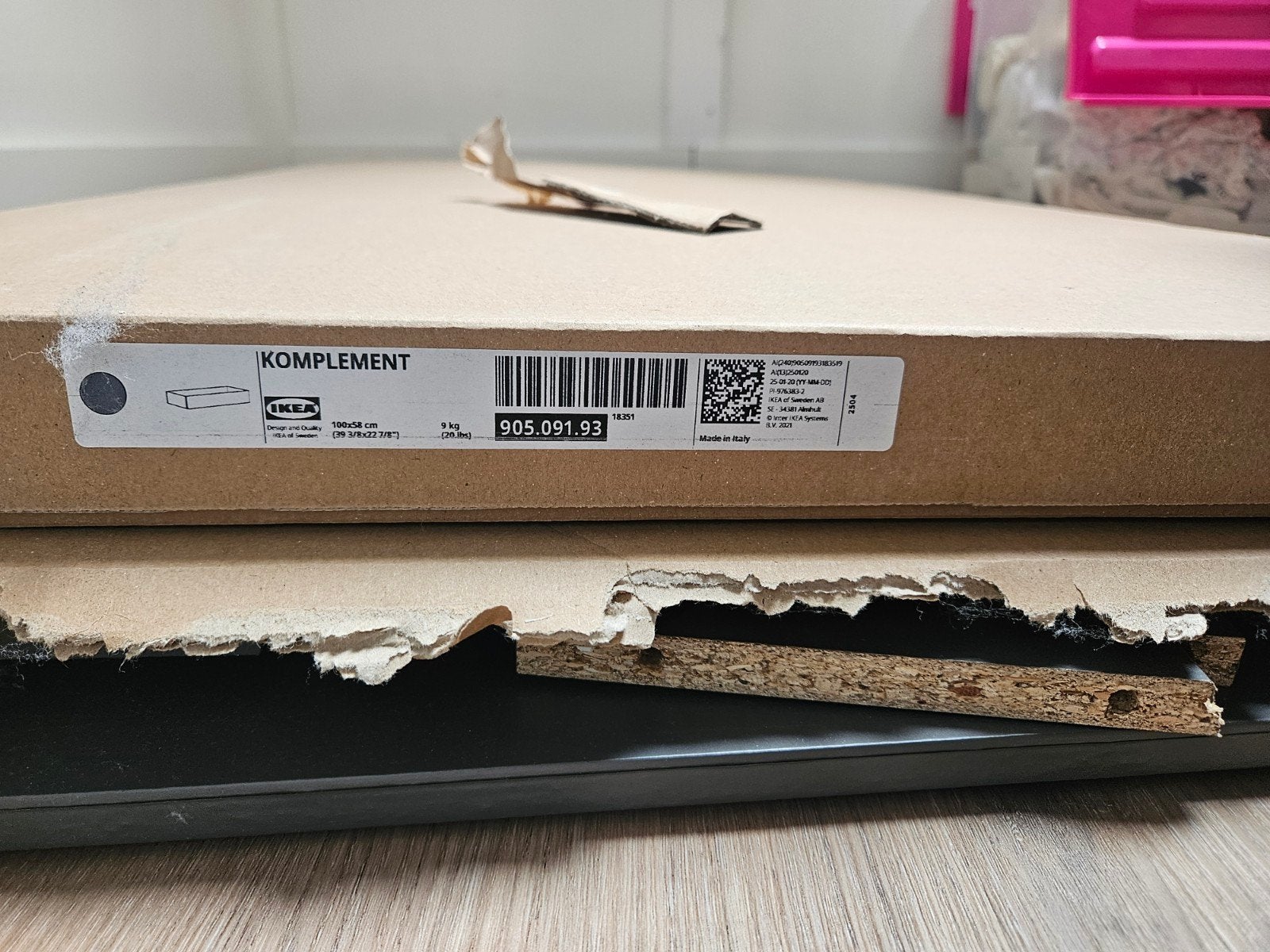 2X IKEA KOMPLEMENT Lade - voor PAX kast, Ophalen, 1 of 2 laden, Nieuw, 50 tot 100 cm