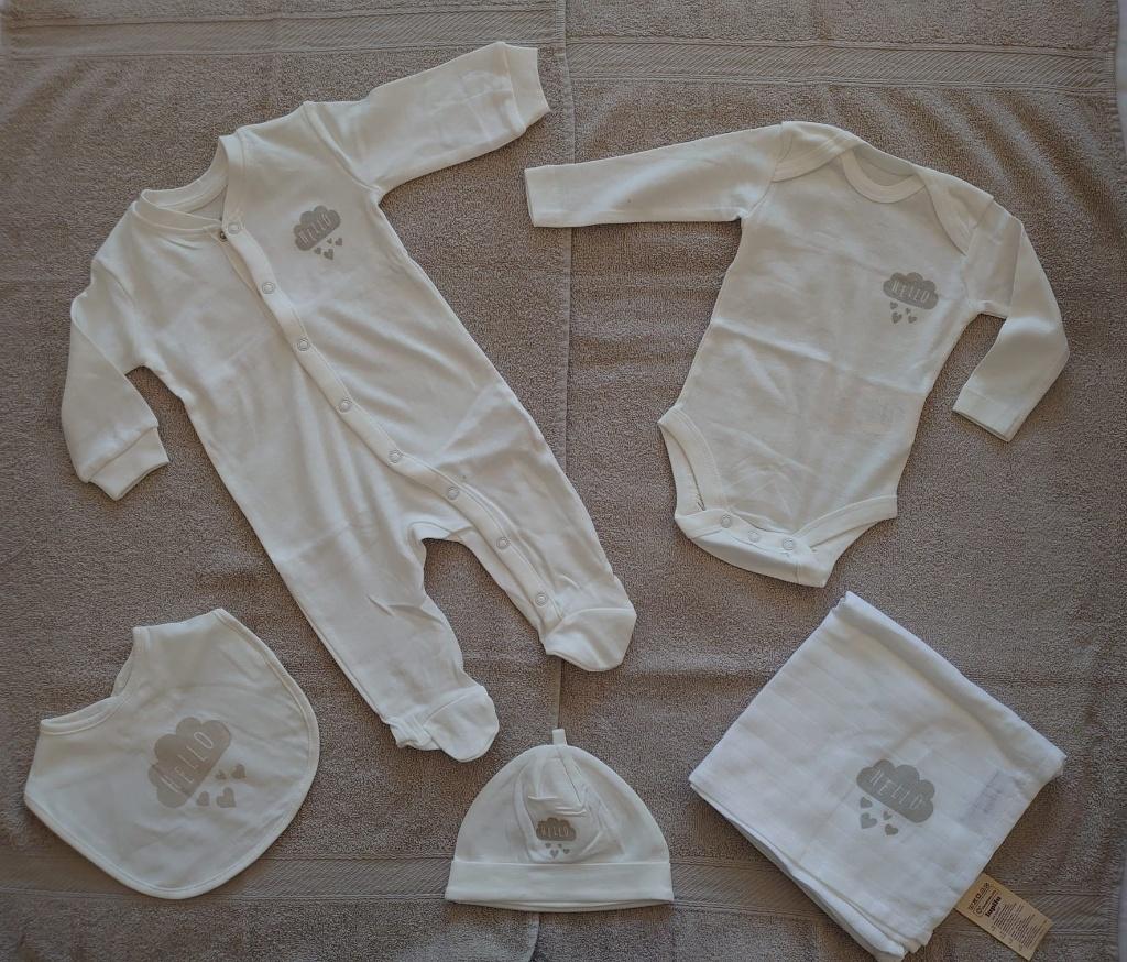 unisex 5-delig babysetje Lupilu maat 50 - 56 Nieuw, Kinderen en Baby's, Babykleding | Maat 56, Nieuw, Pakje, Lupilu, Verzenden