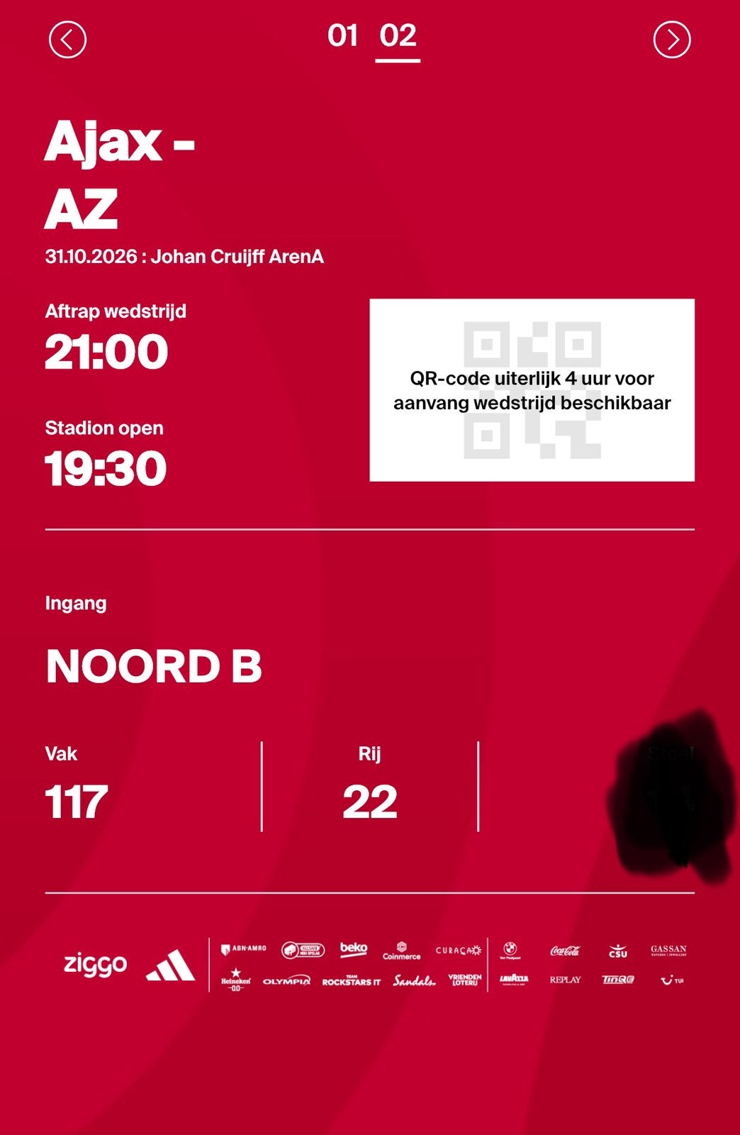 Ajax - Az Vak 117 2x, Twee personen, Oktober