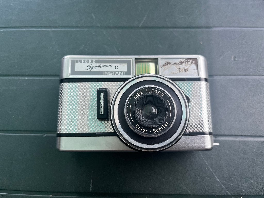 Ilford Sportsman C analoge camera, Ophalen of Verzenden, Gebruikt, Compact, Overige Merken