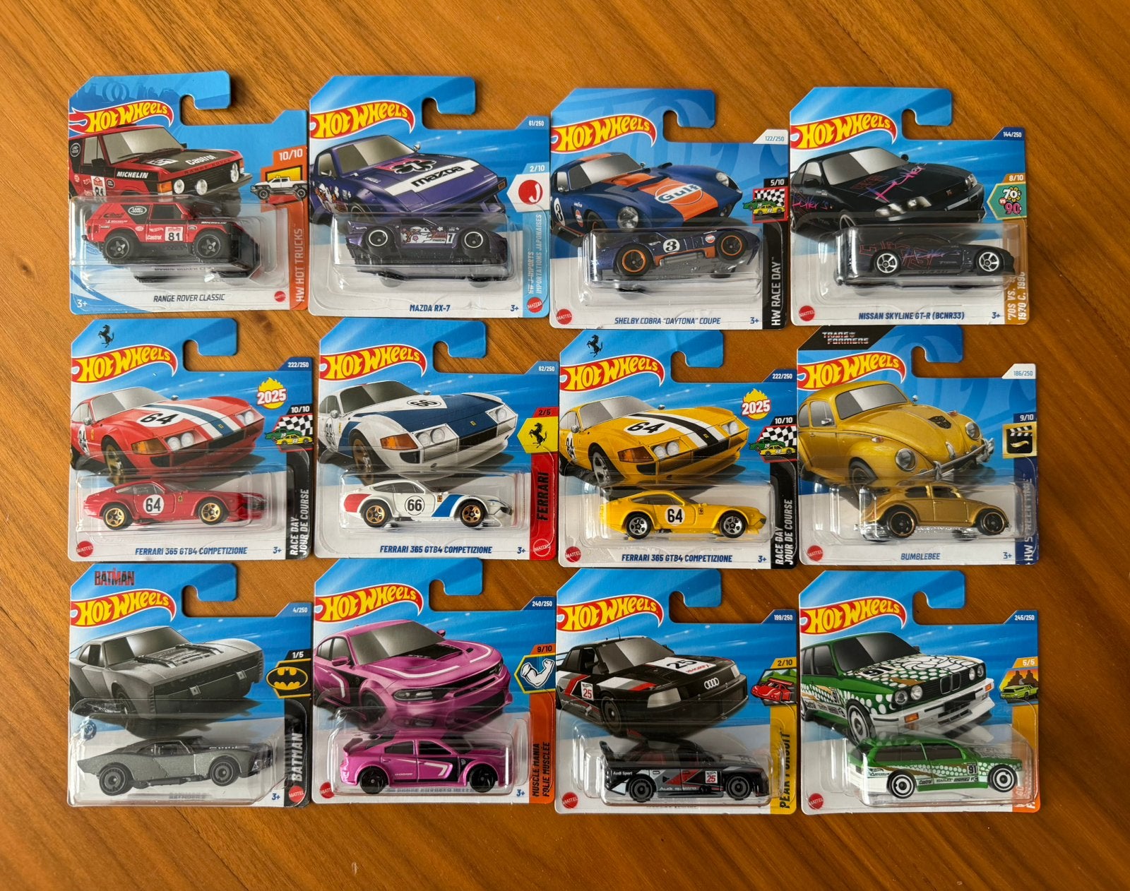 12x Hot Wheels Mainline Cars, Ophalen of Verzenden, Nieuw, Auto
