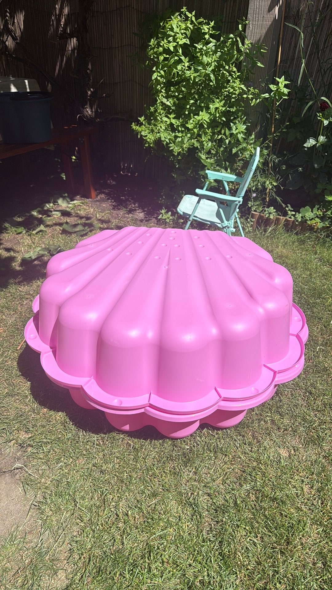 Roze Schelp zwembad en zandbak, Ophalen, Nieuw