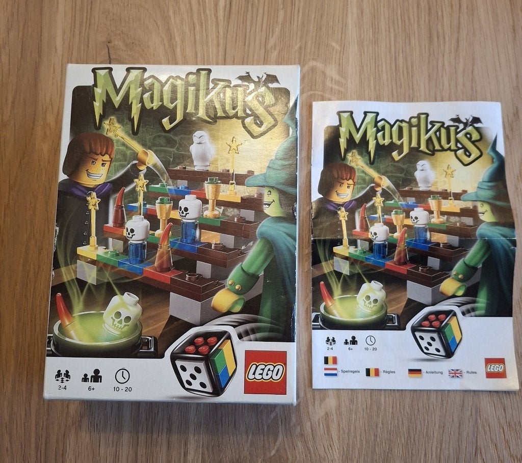 Lego 3836 spel Magikus, Ophalen, Zo goed als nieuw, Complete set, Lego