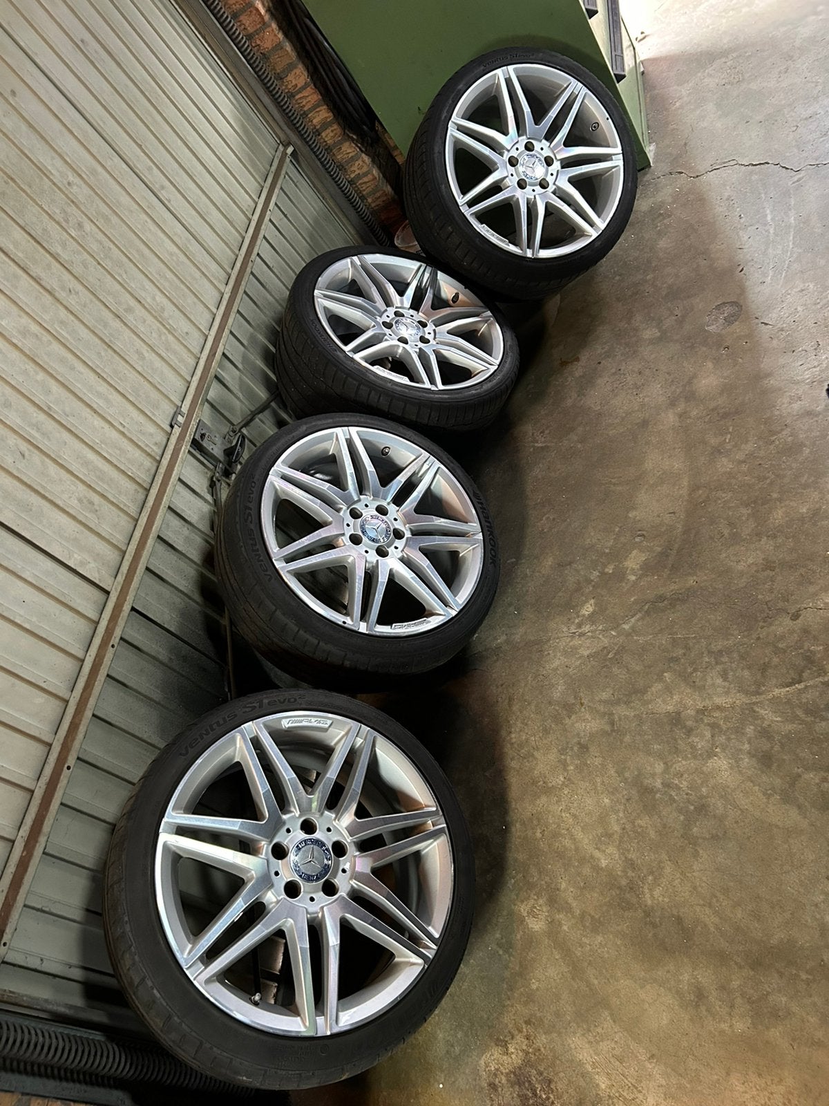 Org. AMG 19” Breedset, 275 mm, Band(en), Zomerbanden, Ophalen