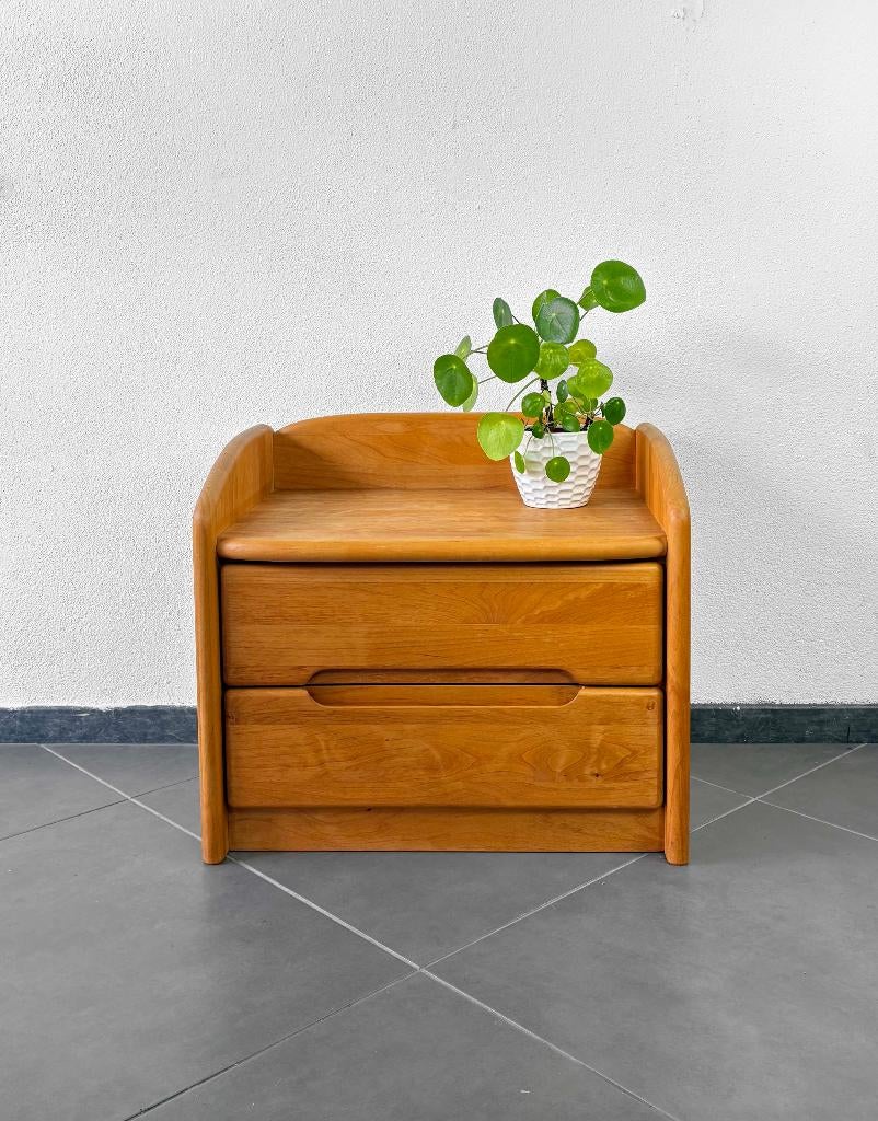 Vintage jaren 70 ladekast, Huis en Inrichting, Kasten | Ladekasten, Ophalen, Gebruikt, 1 of 2 laden, Vintage