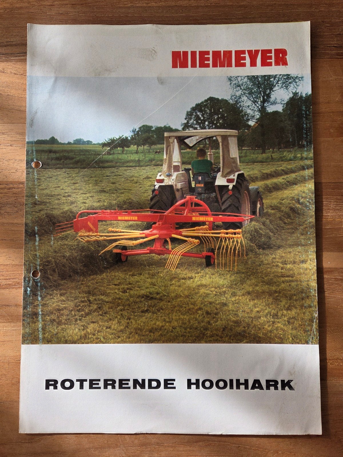 Niemeyer Roterende Hooihark Brochure, Verzenden, Gelezen, Niemeyer