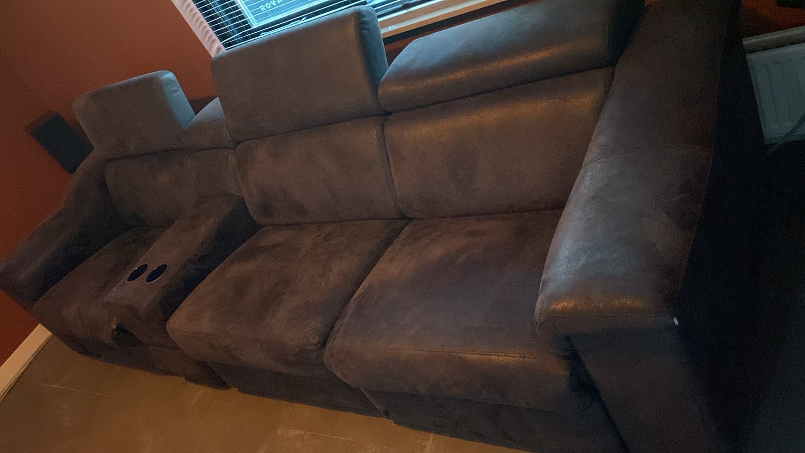 Driezitsbank, Huis en Inrichting, Ophalen, Zo goed als nieuw, Vierpersoons of meer, Minder dan 150 cm