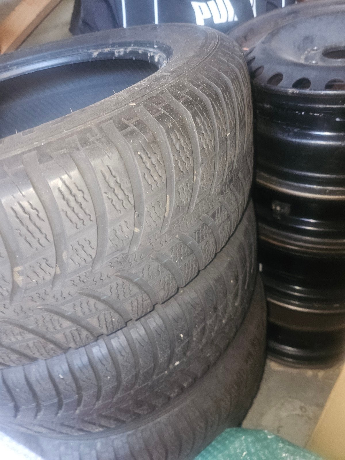 Bieden! Autobanden met toebehoren /winterbanden 4 stuks, Ophalen