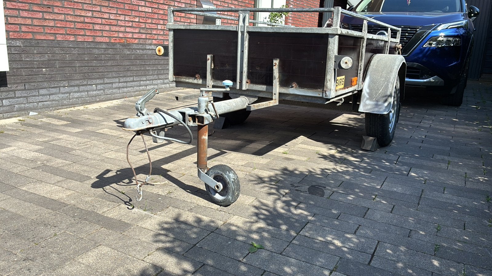 Oersterke saris aanhanger 205x105, Ophalen, Zo goed als nieuw