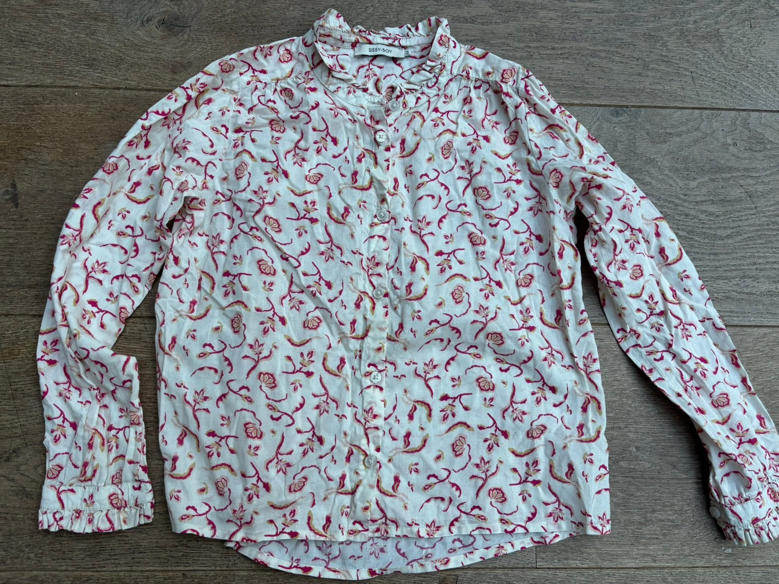 Sissy boy blouse, Ophalen of Verzenden, Zo goed als nieuw, Meisje, Overhemd of Blouse