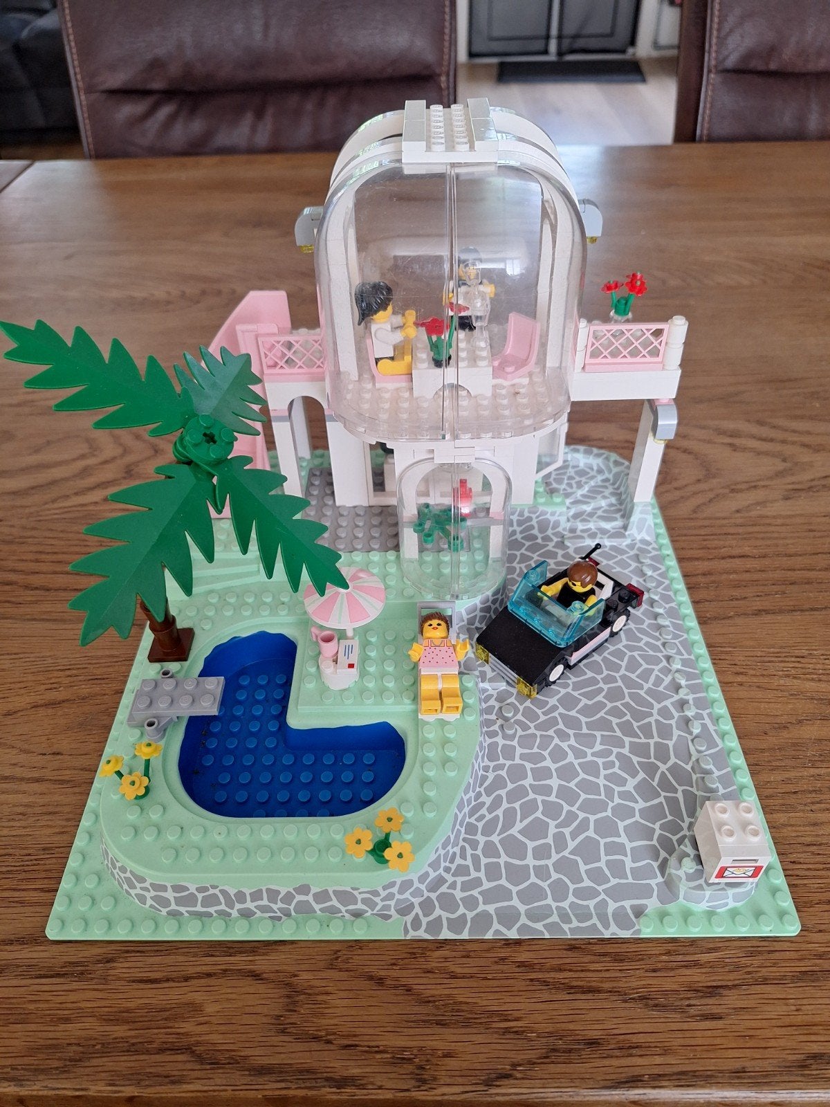 Lego 6416 Poolside Paradise (1992), Ophalen of Verzenden, Gebruikt