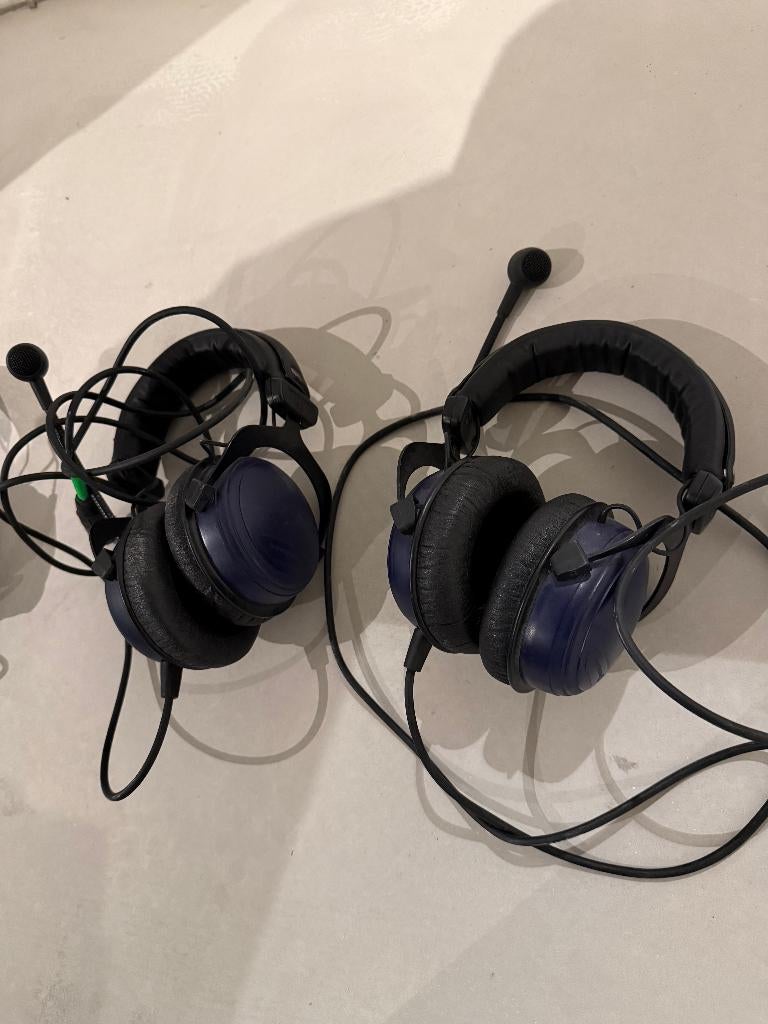 2x Beyer Dynamic DT790 Intercom Headset, Ophalen, Gebruikt, Over oor (circumaural), Overige merken