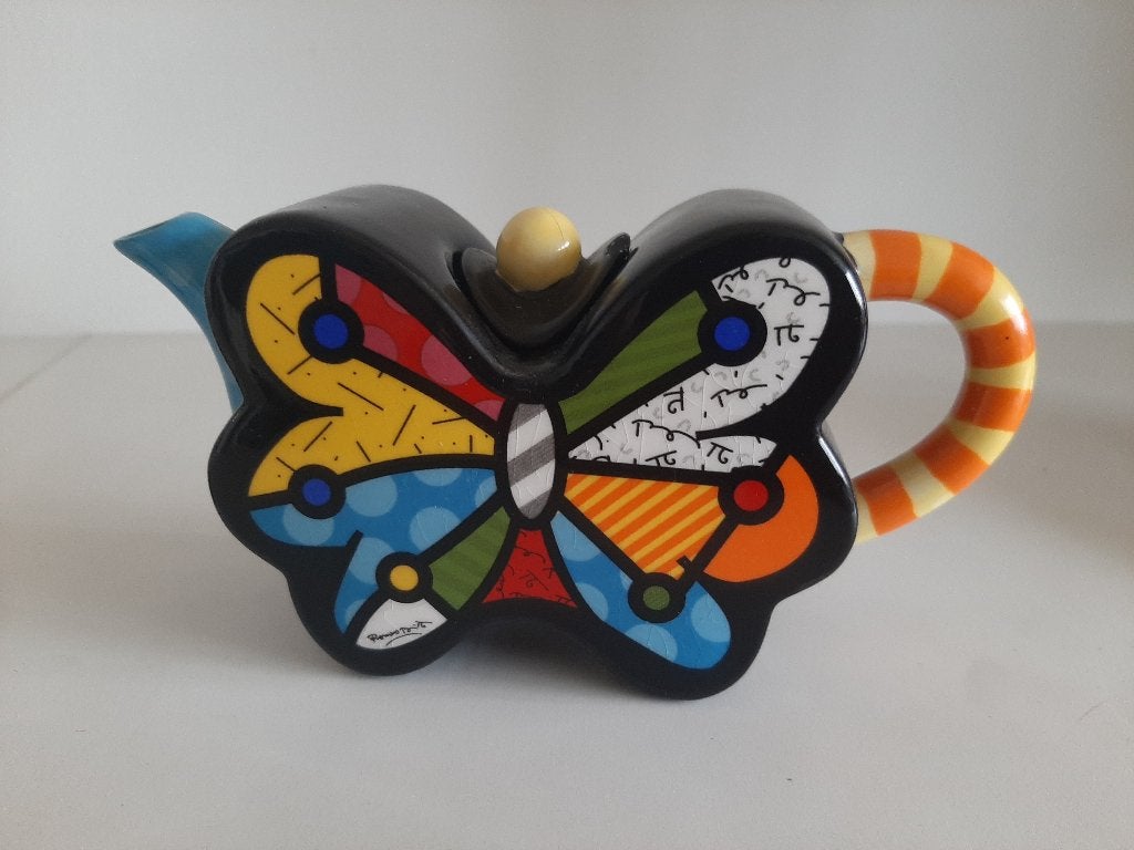 Britto mini tea pot, Ophalen of Verzenden, Overige figuren, Zo goed als nieuw, Beeldje of Figuurtje