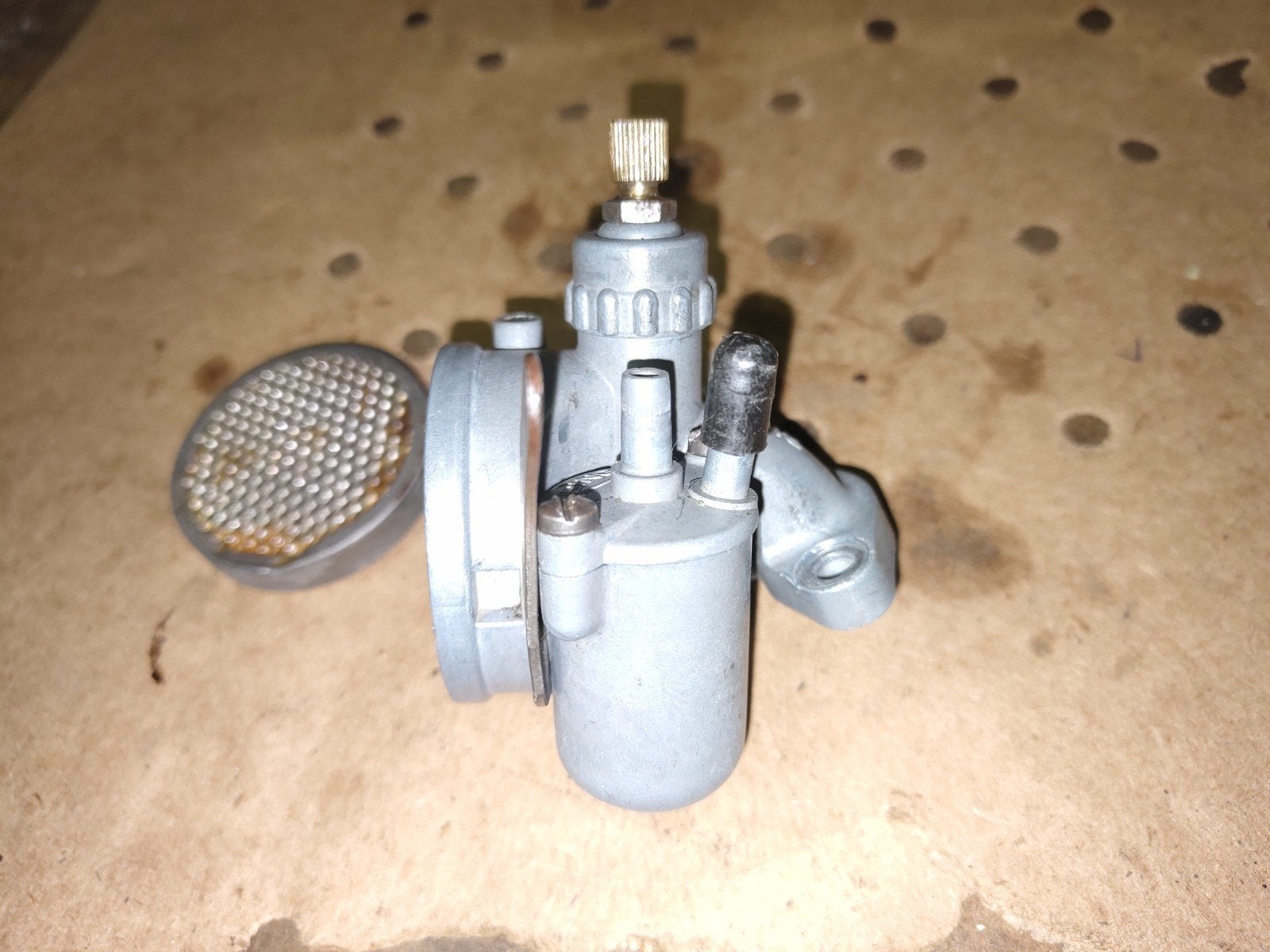 Bing carburateur voor Puch Ms met verstelbare sproeier, Ophalen of Verzenden, Zo goed als nieuw, Carburateur
