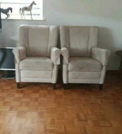 Fauteuilt 2 st  (Ledro), Ophalen, Zo goed als nieuw, Minder dan 50 cm