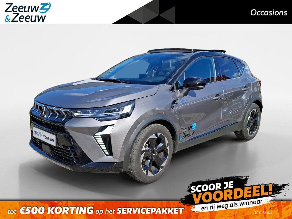 Mitsubishi ASX 1.8 HEV AT Instyle | Schuifkanteldak | Stoel, Auto's, Mitsubishi, 12 maanden, Euro 6, 4 cilinders, Bedrijf