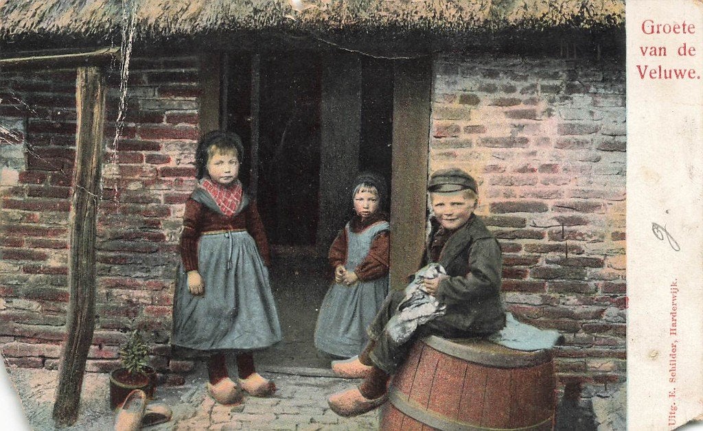 Groeten van de Veluwe  1907, Ophalen of Verzenden, Voor 1920, Gelopen, Gelderland