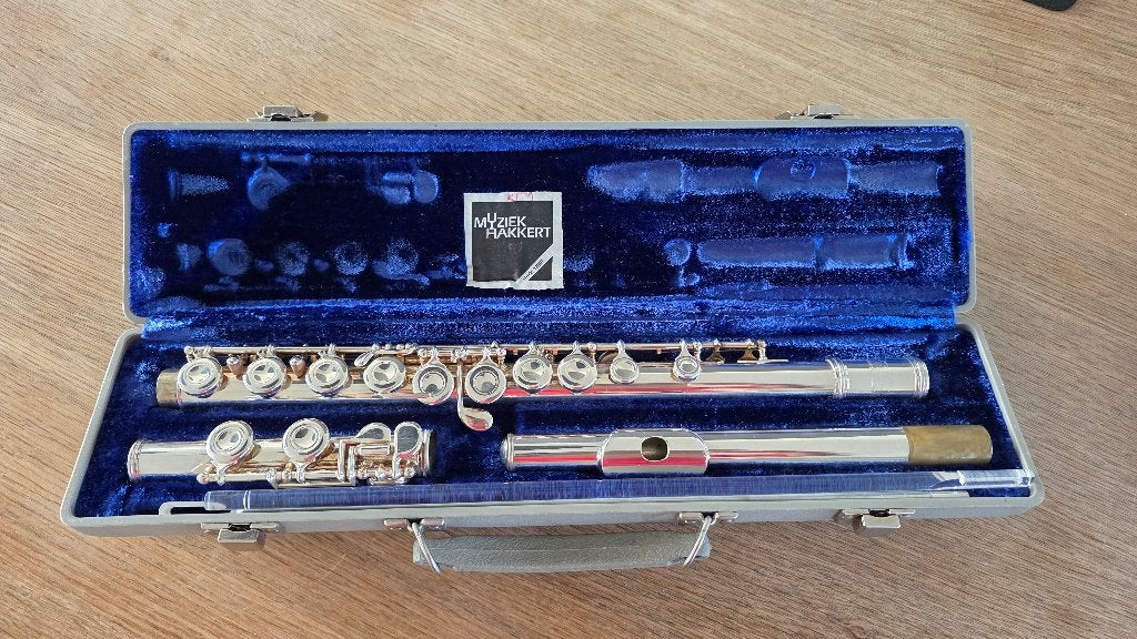 Dwarsfluit Prelude Hakkert, Muziek en Instrumenten, Blaasinstrumenten | Dwarsfluiten en Piccolo's, Ophalen, Zo goed als nieuw