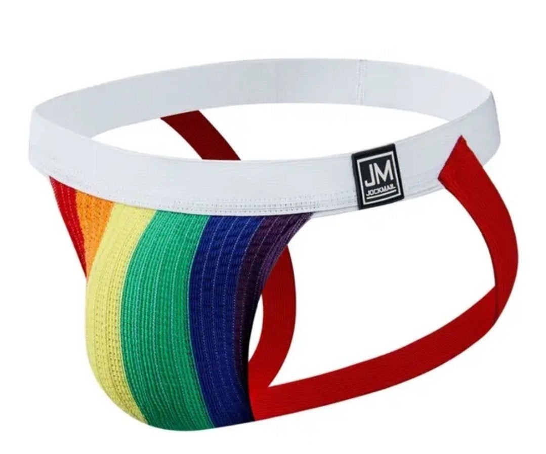 Nieuwe regenboog jockstrap - Maat L, Kleding | Heren, Ophalen of Verzenden