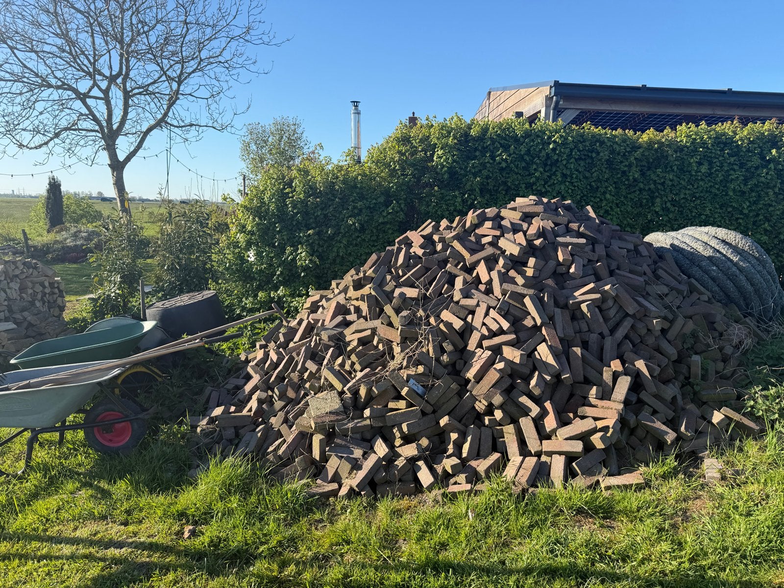 Gebakken Waaltjes - Grote berg zelf ophalen, Ophalen, Overige materialen, Gebruikt, Overige typen