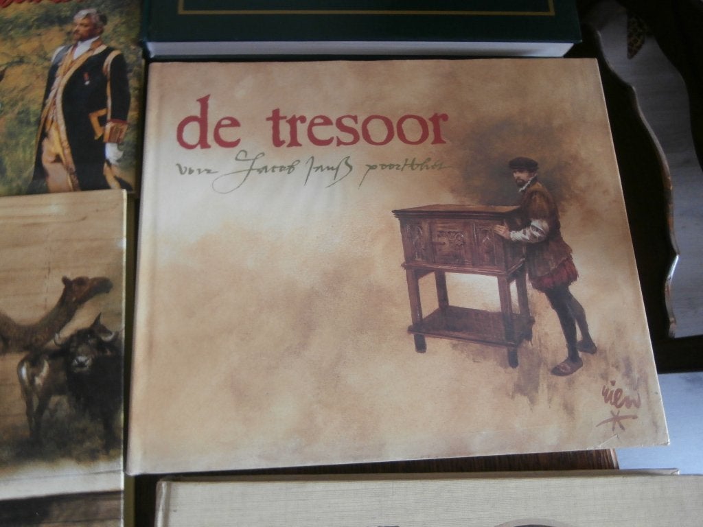 Foto 5 van Boek Rien Poortvliet Tresoor Ark van Noach Hak op tak Tuinpa