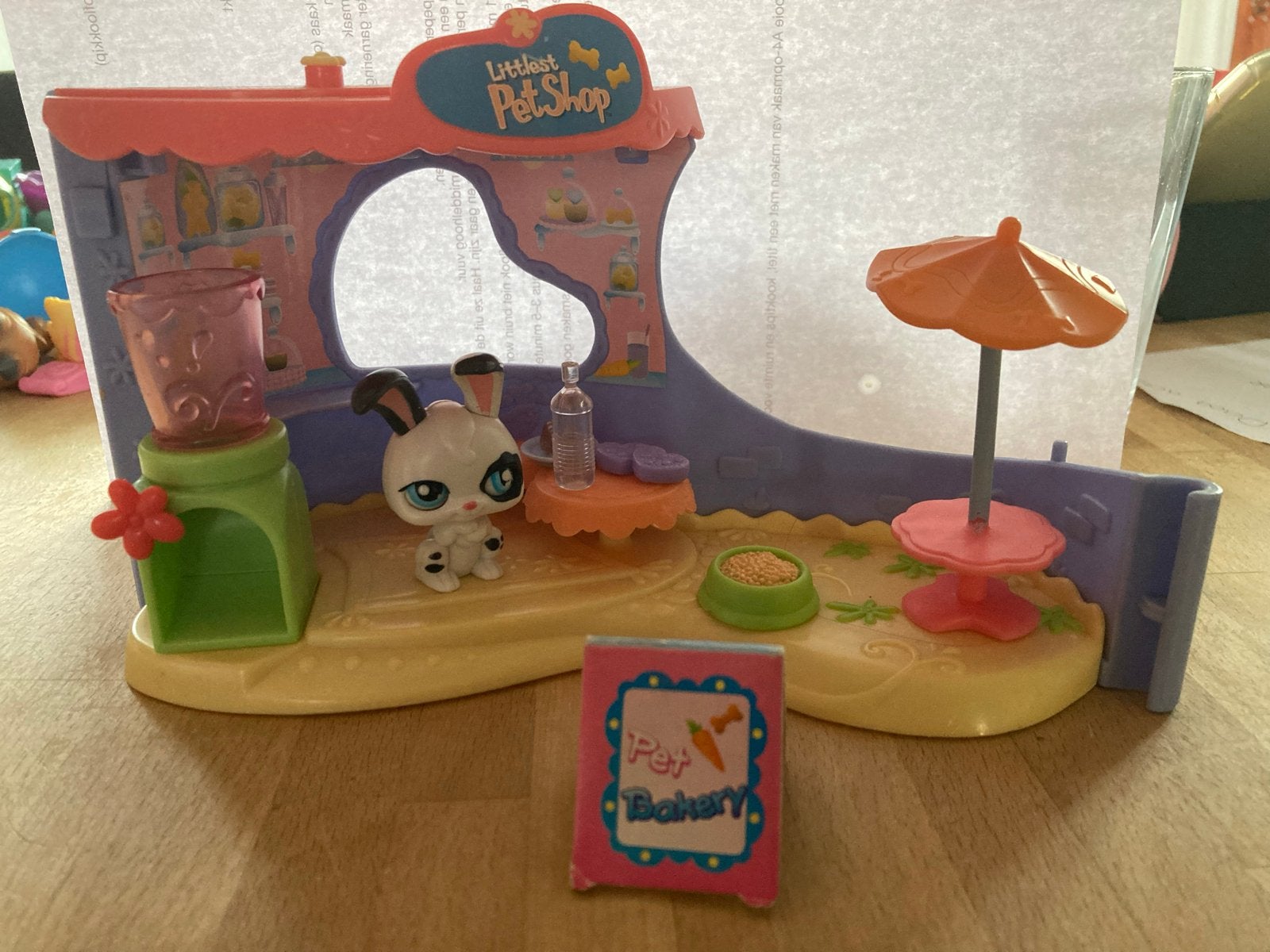 Littlest Pet Shop bakery Speelset met Konijn, Ophalen of Verzenden, Gebruikt, Meisje