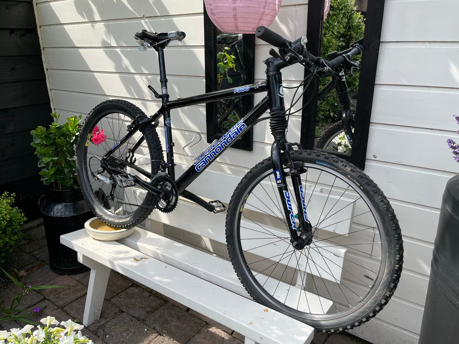 Cannondale F500 Mountainbike - Shimano Deore XT, Gebruikt, Hardtail, 45 tot 49 cm, Ophalen