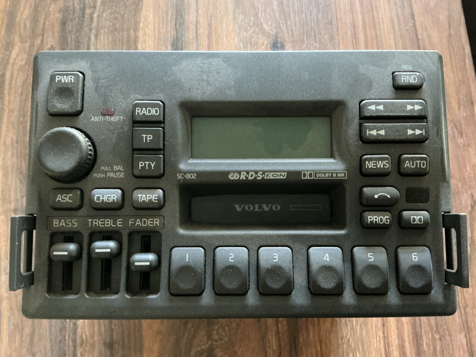 Volvo SC-802 Autoradio Cassette Speler met code, Ophalen of Verzenden, Gebruikt