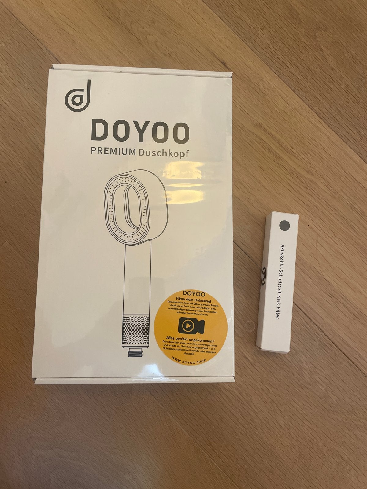 DOYOO Premium Douchekop met Filter - Nieuw, Ophalen of Verzenden, Nieuw, Wit, Overige typen