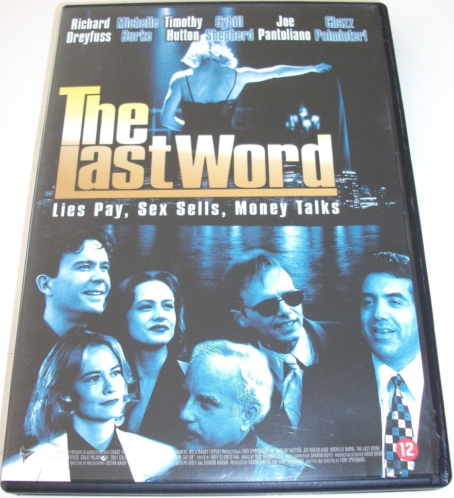 Dvd *** LAST WORD *** Lies Pay, Sex Sells, Money Talks, Vanaf 12 jaar, Ophalen of Verzenden, Zo goed als nieuw, Maffia en Misdaad