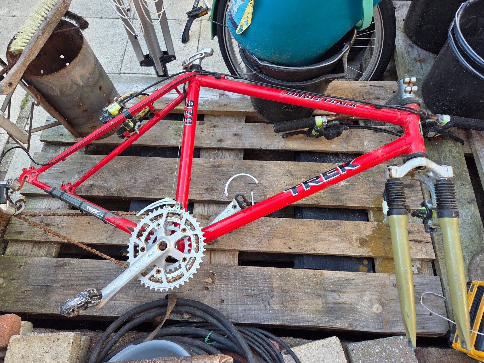 Trek mountainbike, Fietsen en Brommers, Fietsen | Mountainbikes en ATB, Ophalen, Gebruikt, Trek