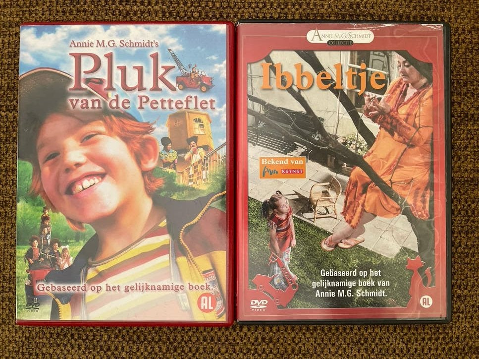 Pluk van de Petteflet & Ibbeltje dvd - Annie M.G. Schmidt, Alle leeftijden, Nederlands, Zo goed als nieuw, Familie