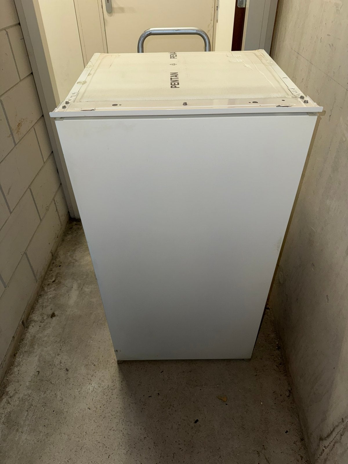 Zanussi koelkast wit, Ophalen, Zo goed als nieuw, Minder dan 60 cm