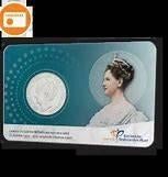 coincard   Wilhelmina halve gulden, Setje, Zilver, Overige landen, Overige waardes