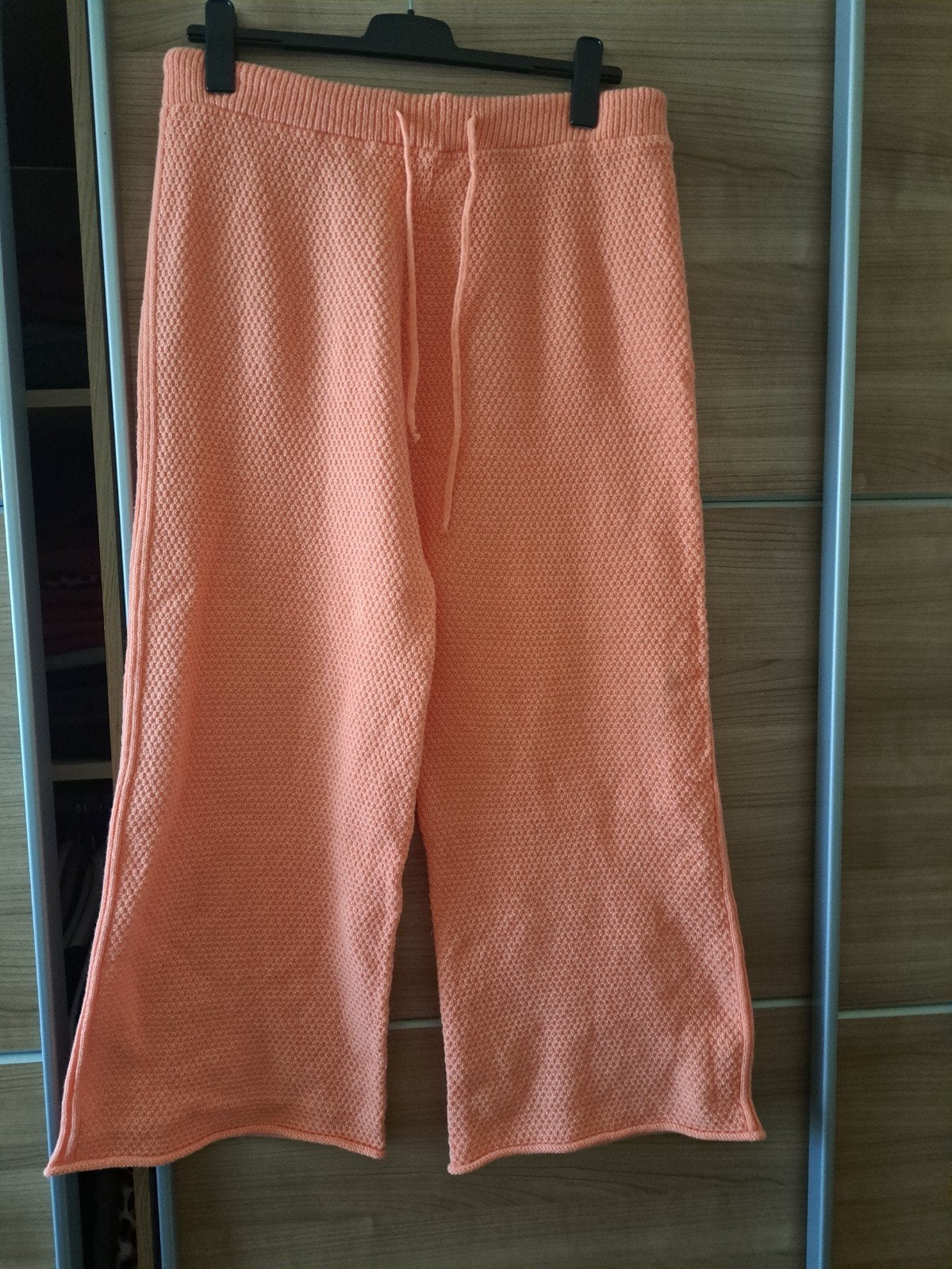 leuke broek zalmroze xxxl, Ophalen of Verzenden, Zo goed als nieuw, Roze, Broek of Spijkerbroek
