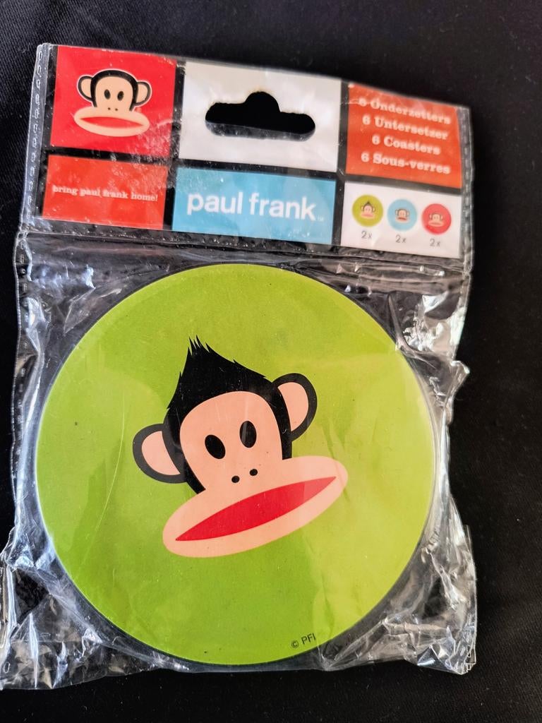 Paul Frank onderzetters, 6 stuks, nieuw in verpakking, Ophalen of Verzenden, Nieuw